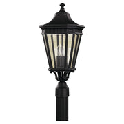 Generation Lighting - OL5407BK - Three Light Outdoor Fixture - Cotswold Lane - Black
