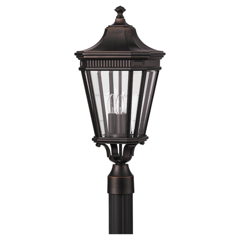 Generation Lighting - OL5407GBZ - Three Light Outdoor Fixture - Cotswold Lane - Grecian Bronze
