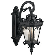 Kichler - 9357BKT - Two Light Outdoor Wall Mount - Tournai - Textured Black