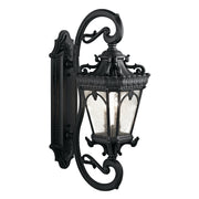 Kichler - 9359BKT - Four Light Outdoor Wall Mount - Tournai - Textured Black