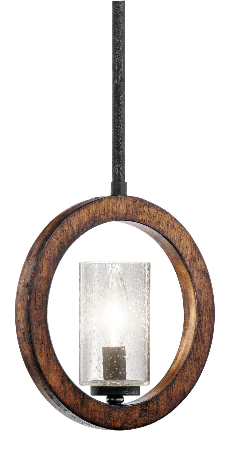 Kichler - 43189AUB - One Light Mini Pendant/Wall - Grand Bank - Auburn Stained