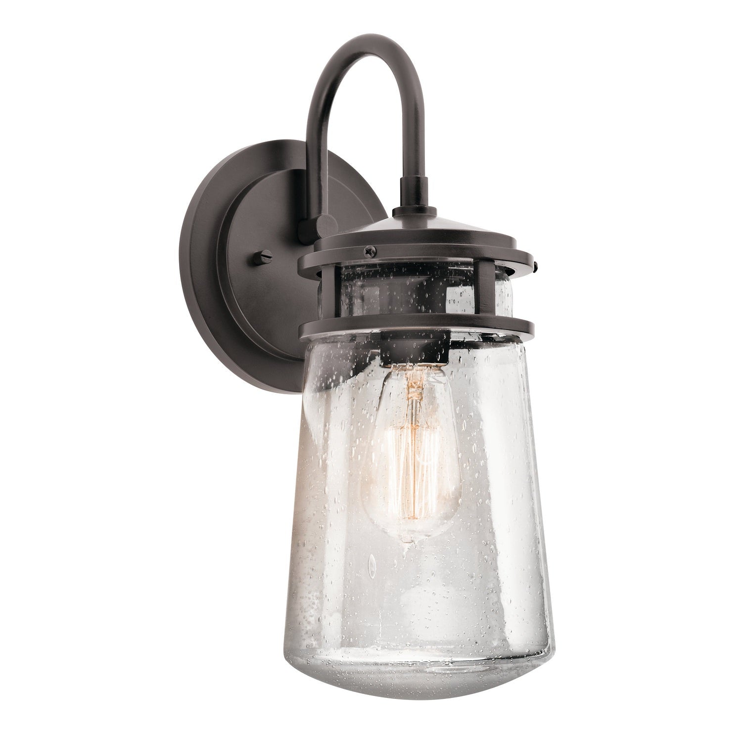 Kichler - 49445AZ - One Light Outdoor Wall Mount - Lyndon - Architectural Bronze