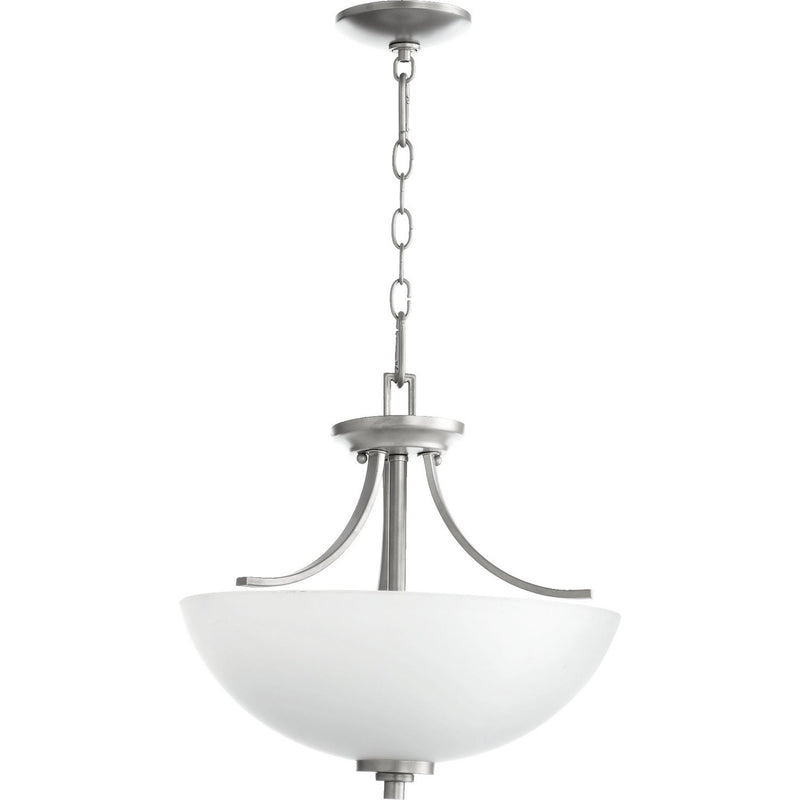 Quorum - 2760-16-64 - Three Light Dual Mount - Reyes - Classic Nickel