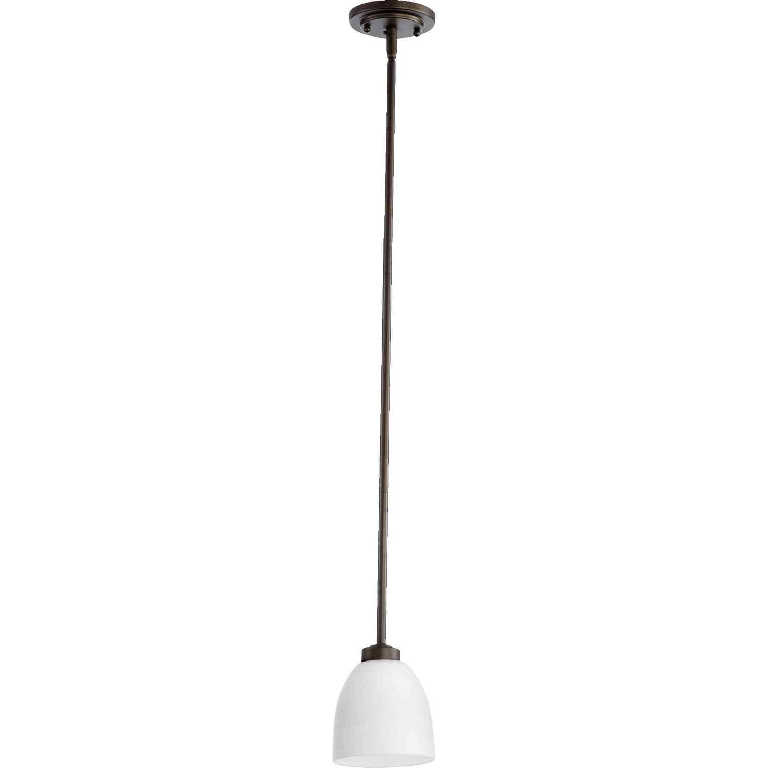 Quorum - 3060-86 - One Light Pendant - Reyes - Oiled Bronze