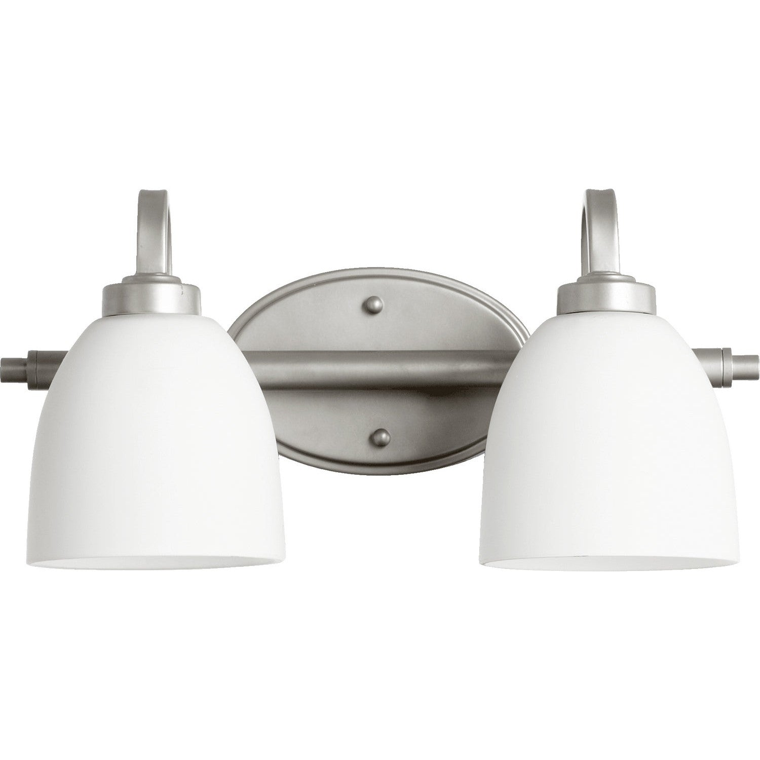 Quorum - 5060-2-64 - Two Light Vanity - Reyes - Classic Nickel