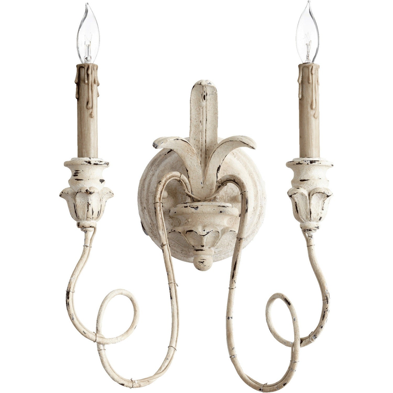 Quorum - 5306-2-70 - Two Light Wall Mount - Salento - Persian White