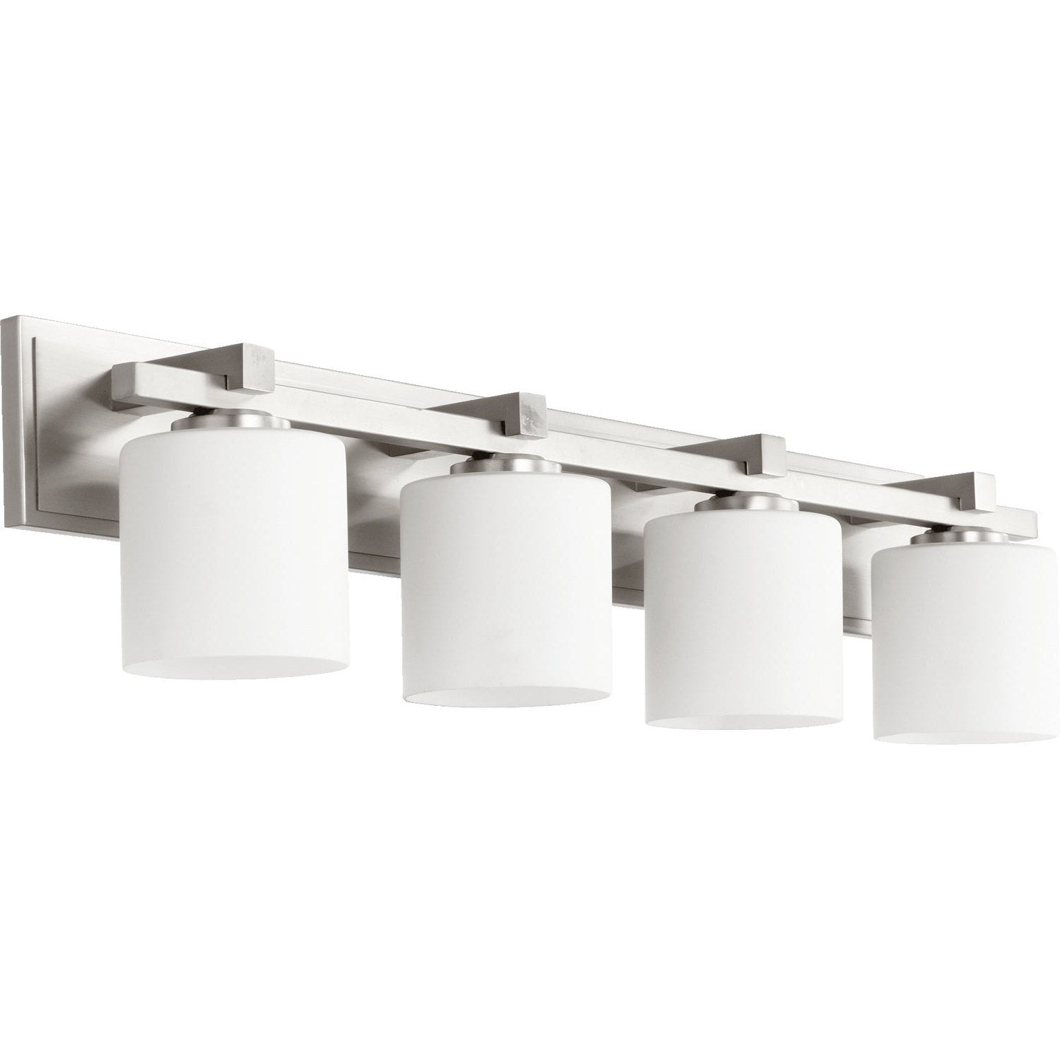 Quorum - 5369-4-65 - Four Light Vanity - 5369 Vanities - Satin Nickel