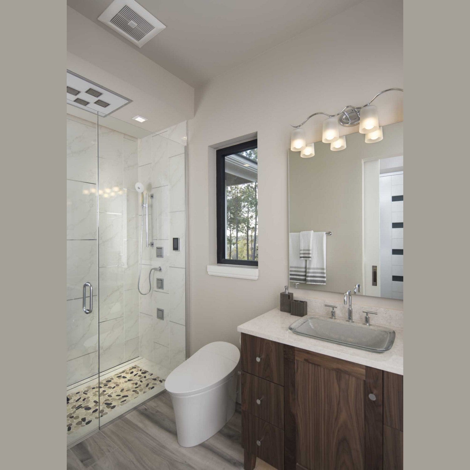 Progress Lighting - P2021-15 - Four Light Bath - Inspire - Polished Chrome
