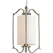 Progress Lighting - P3799-09 - One Light Foyer Pendant - Inspire - Brushed Nickel