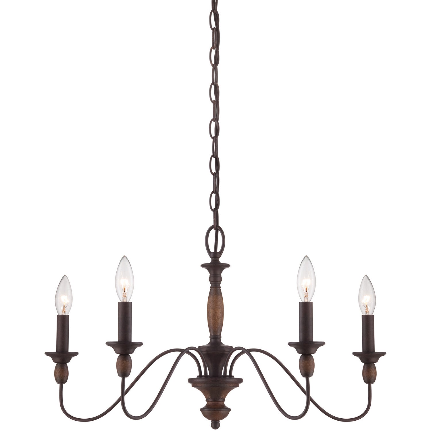 Quoizel - HK5005TC - Five Light Chandelier - Holbrook - Tuscan Brown