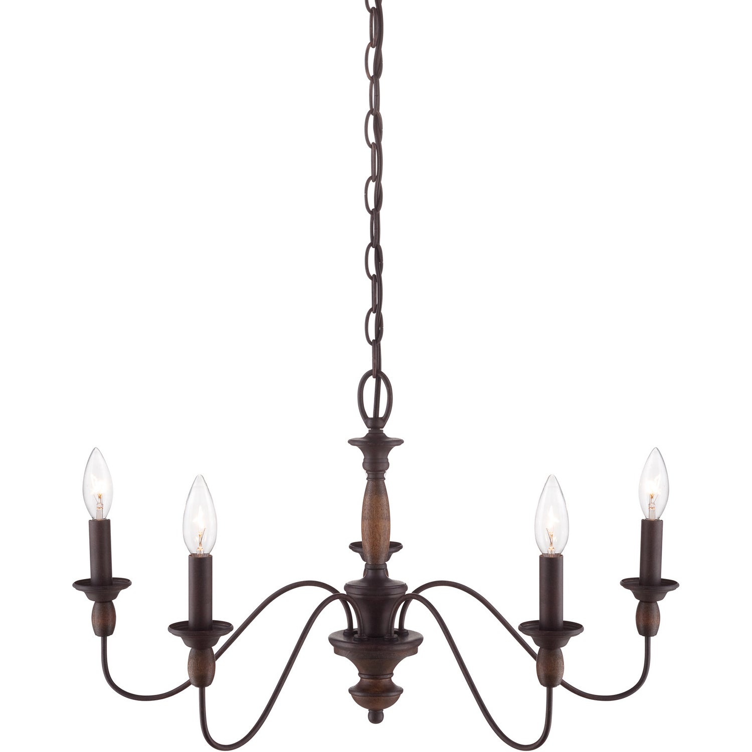 Quoizel - HK5005TC - Five Light Chandelier - Holbrook - Tuscan Brown