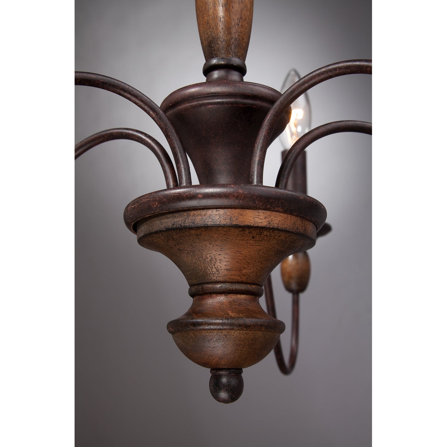 Quoizel - HK5005TC - Five Light Chandelier - Holbrook - Tuscan Brown