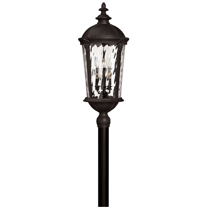 Hinkley - 1921BK - LED Post Top or Pier Mount Lantern - Windsor - Black