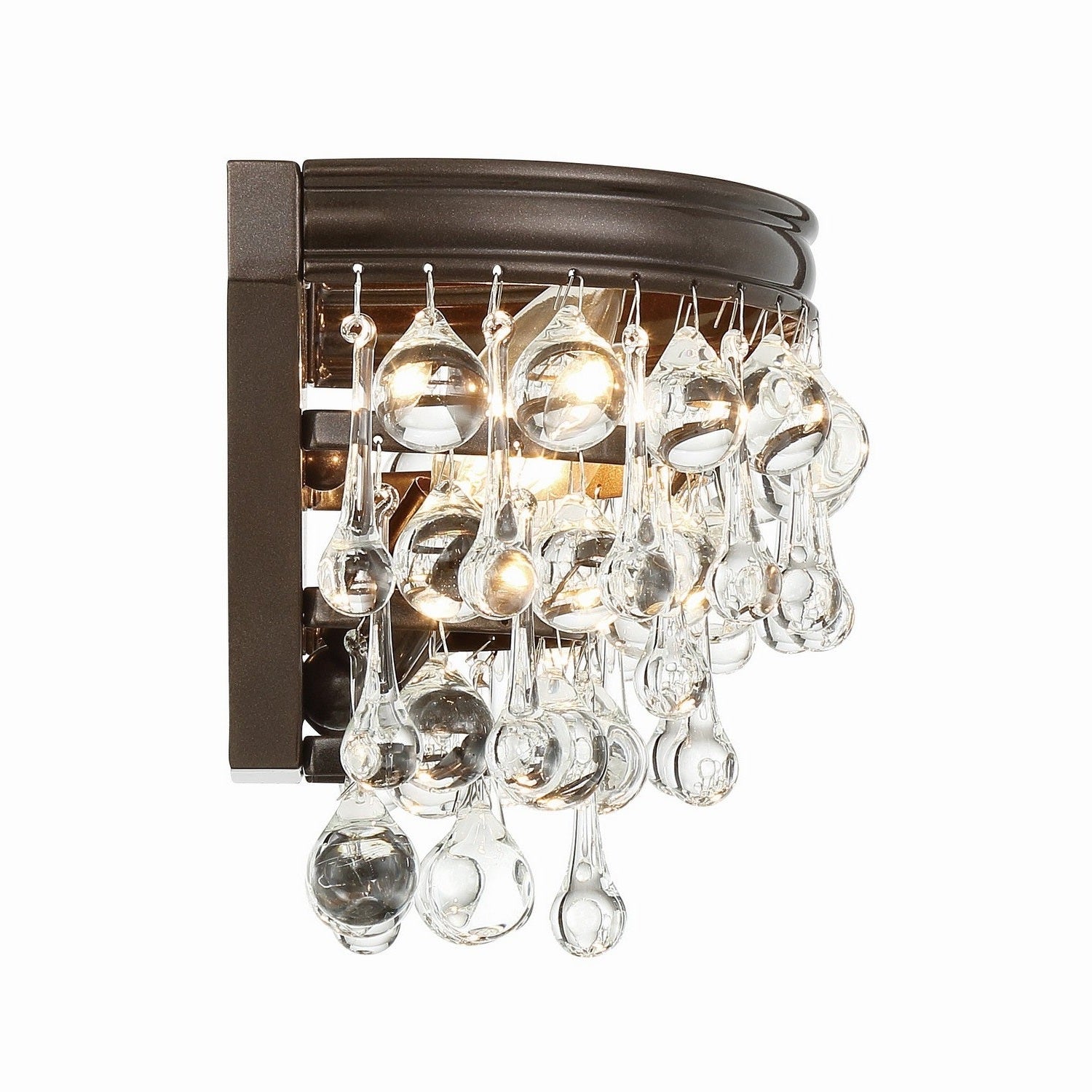 Crystorama - 132-VZ - Two Light Wall Sconce - Calypso - Vibrant Bronze