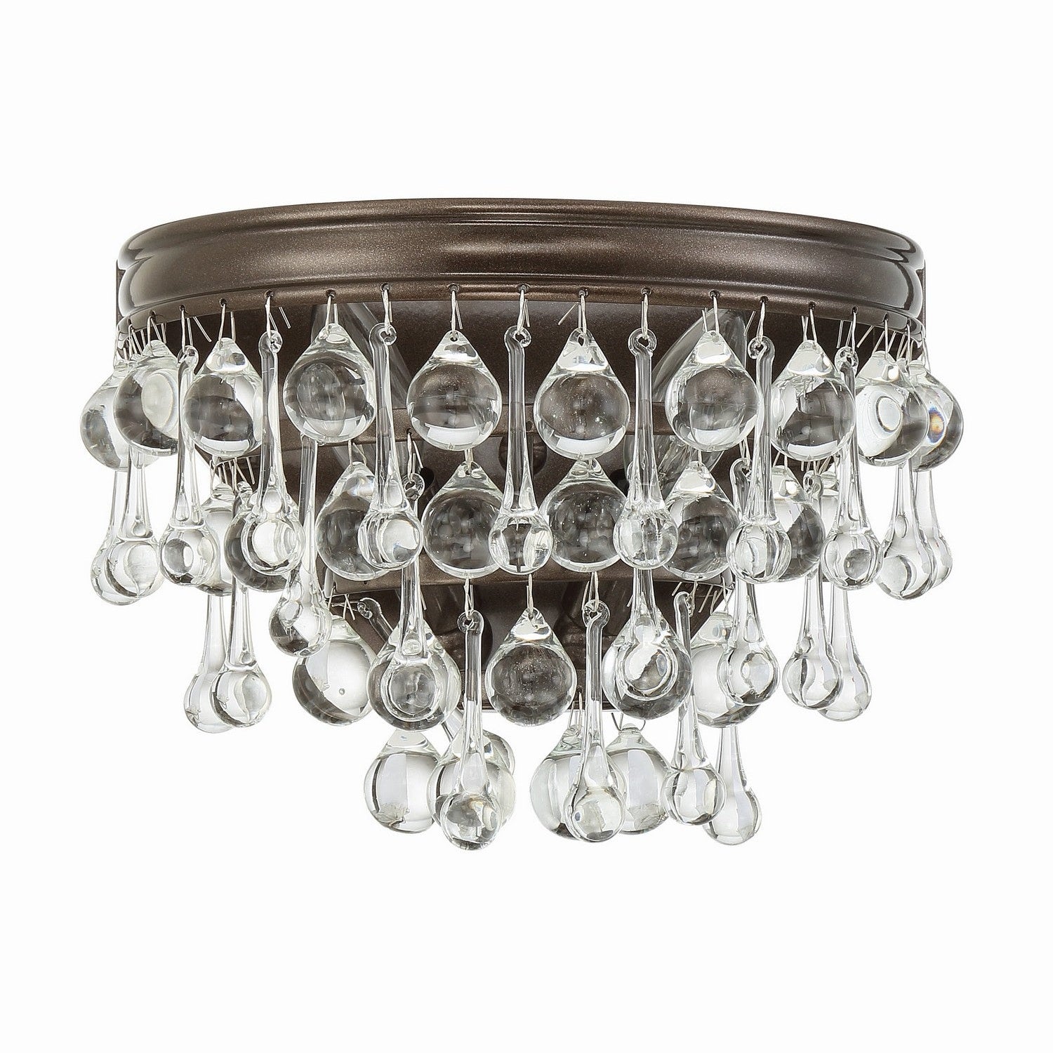 Crystorama - 132-VZ - Two Light Wall Sconce - Calypso - Vibrant Bronze
