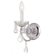 Crystorama - 3221-CH-CL-MWP - One Light Wall Sconce - Imperial - Polished Chrome