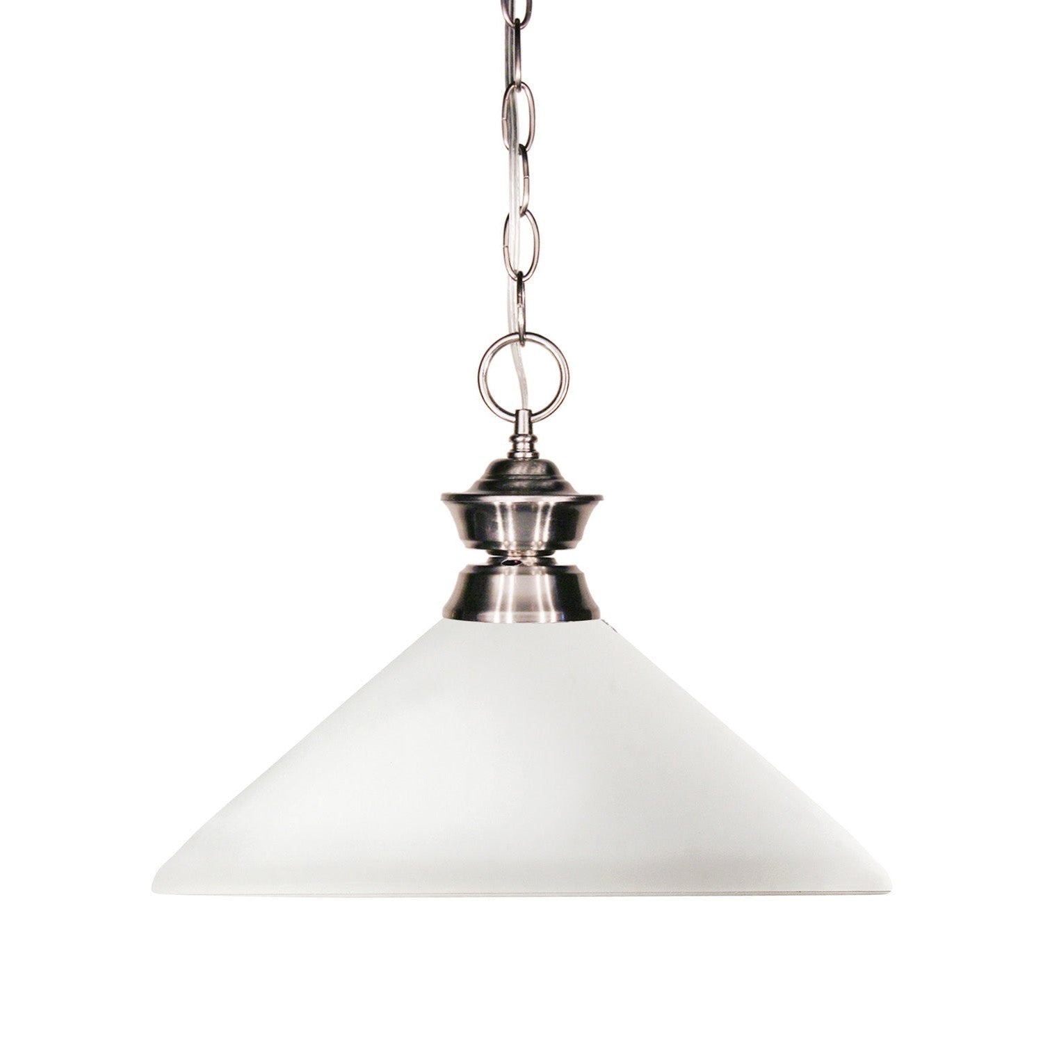 Z-Lite - 100701BN-AMO14 - One Light Pendant - Shark - Brushed Nickel