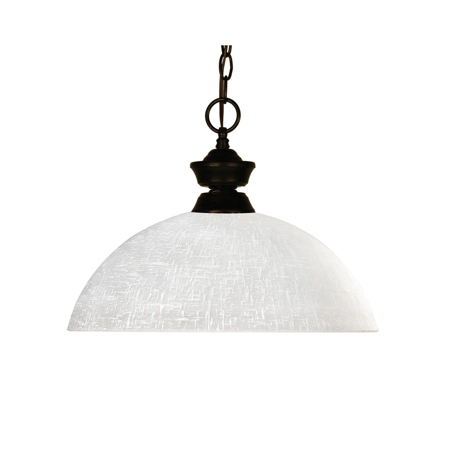 Z-Lite - 100701BRZ-DWL14 - One Light Pendant - Riviera - Bronze