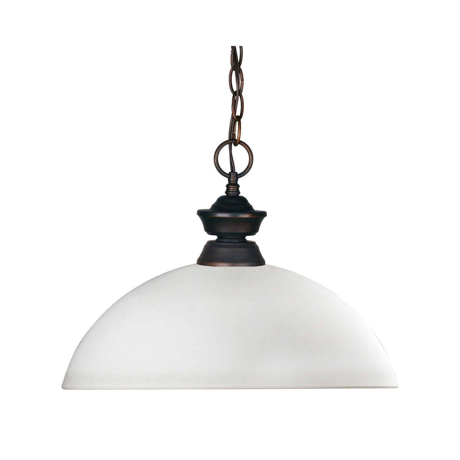 Z-Lite - 100701OB-DMO14 - One Light Pendant - Riviera - Olde Bronze
