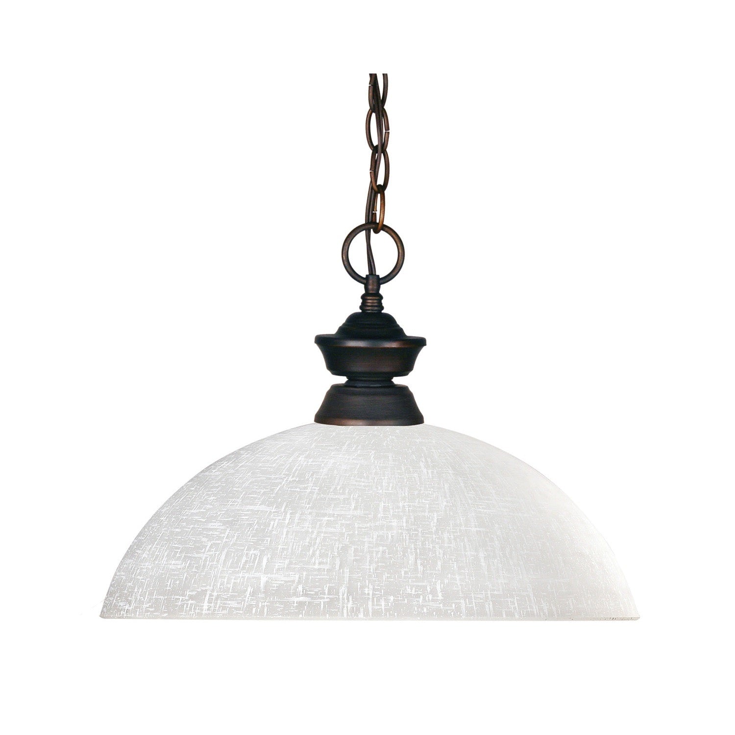 Z-Lite - 100701OB-DWL14 - One Light Pendant - Riviera - Olde Bronze