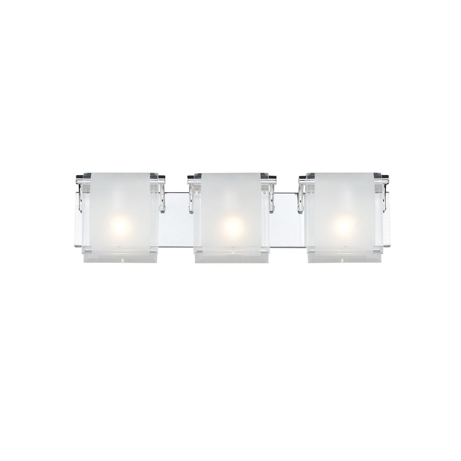 Z-Lite - 169-3V - Three Light Vanity - Zephyr - Chrome