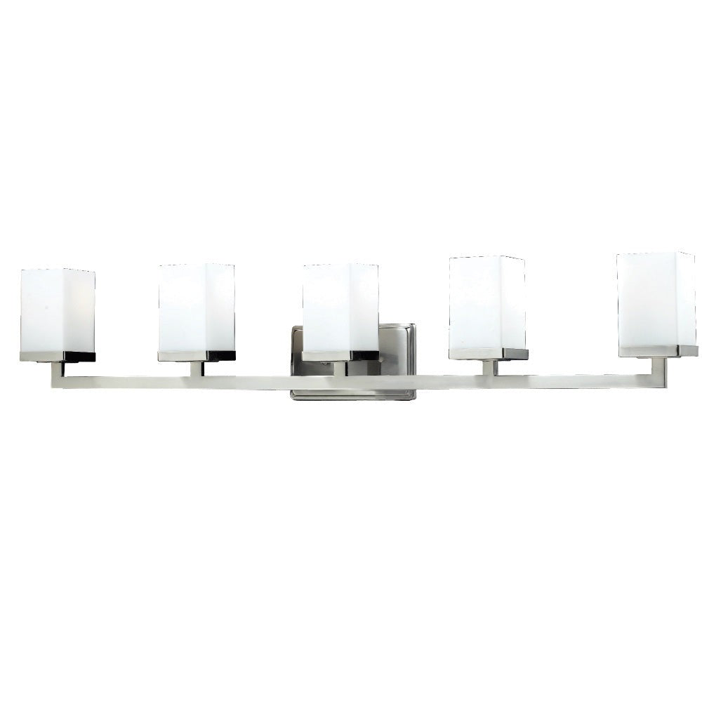 Z-Lite - 1900-5V - Five Light Vanity - Tidal - Brushed Nickel