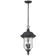 Z-Lite - 533CHB-BK - Three Light Outdoor Chain Mount Ceiling Fixture - Armstrong - Black