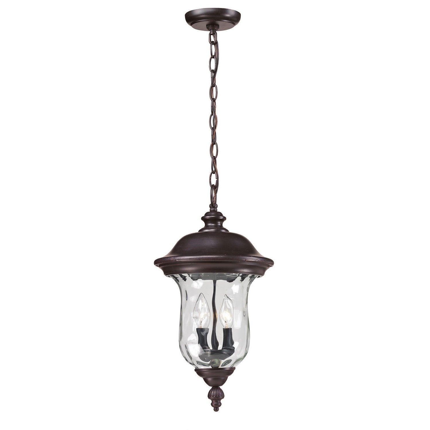 Z-Lite - 533CHM-RBRZ - Two Light Outdoor Chain Mount Ceiling Fixture - Armstrong - Bronze