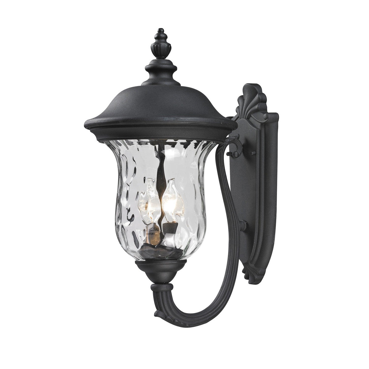 Z-Lite - 533M-BK - Two Light Outdoor Wall Sconce - Armstrong - Black