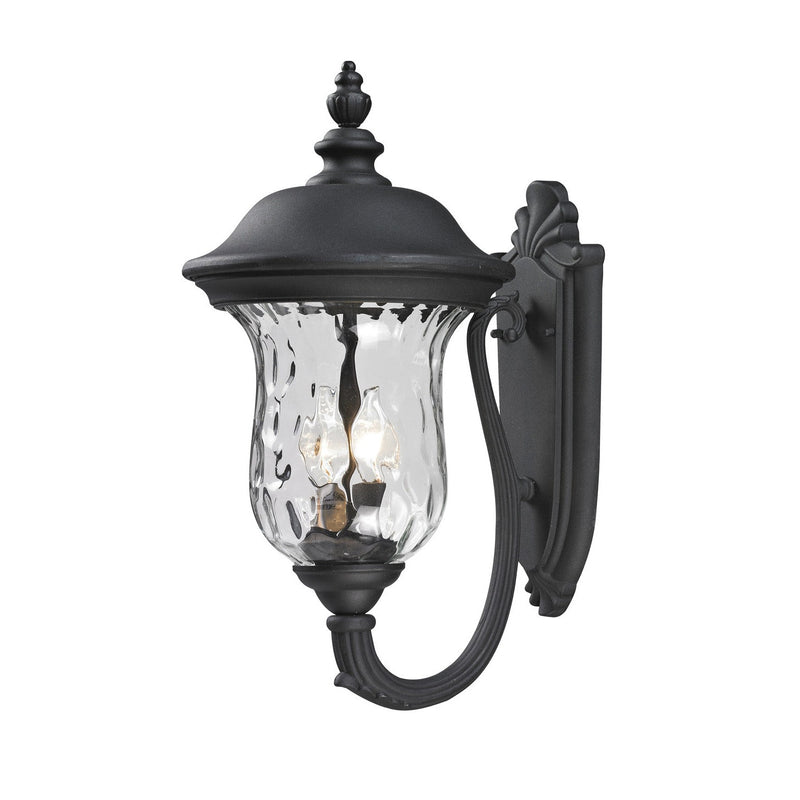 Z-Lite - 533M-BK - Two Light Outdoor Wall Sconce - Armstrong - Black