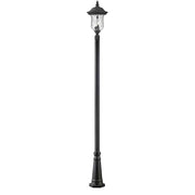 Z-Lite - 533PHB-519P-BK - Three Light Outdoor Post Mounted Fixture - Armstrong - Black