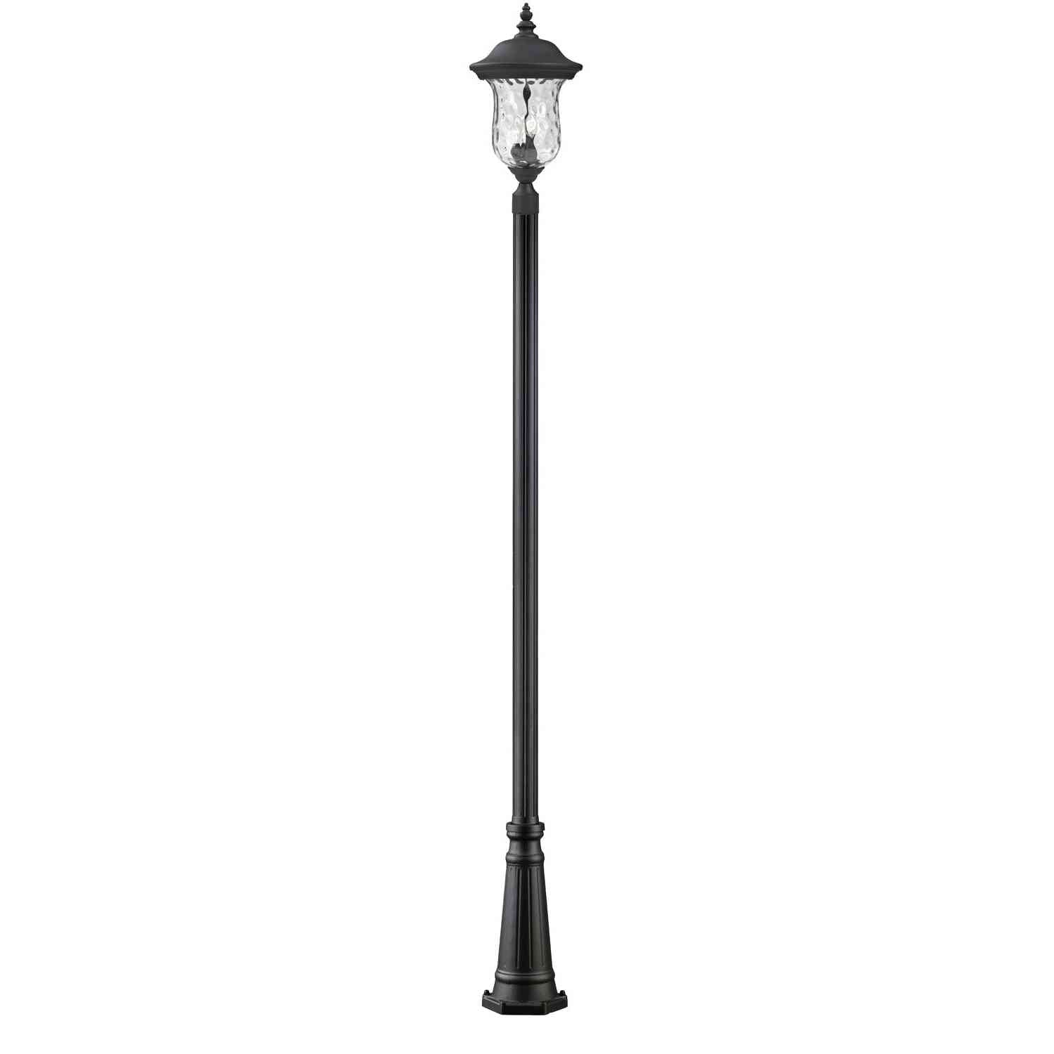 Z-Lite - 533PHB-519P-BK - Three Light Outdoor Post Mounted Fixture - Armstrong - Black