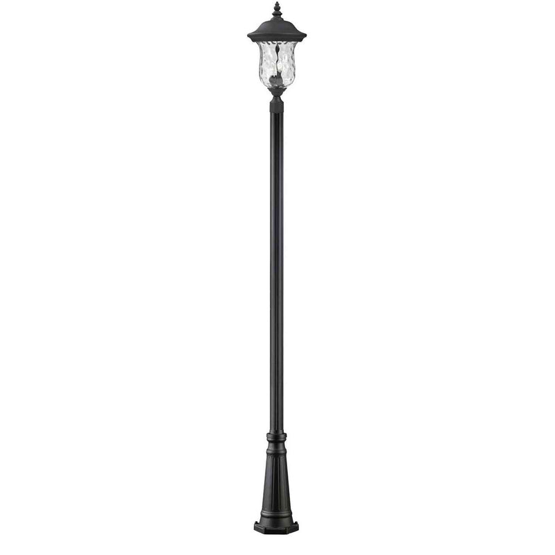 Z-Lite - 533PHB-519P-BK - Three Light Outdoor Post Mounted Fixture - Armstrong - Black