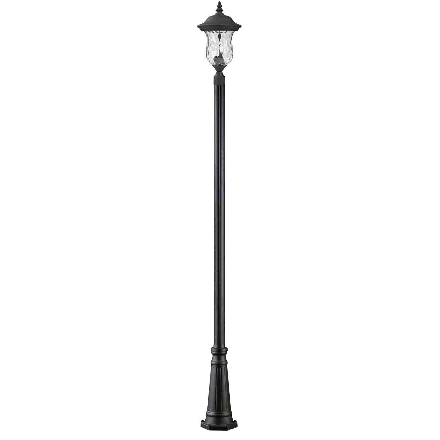 Z-Lite - 533PHM-519P-BK - Two Light Outdoor Post Mounted Fixture - Armstrong - Black