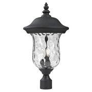 Z-Lite - 533PHM-BK - Two Light Outdoor Post Mount Fixture - Armstrong - Black