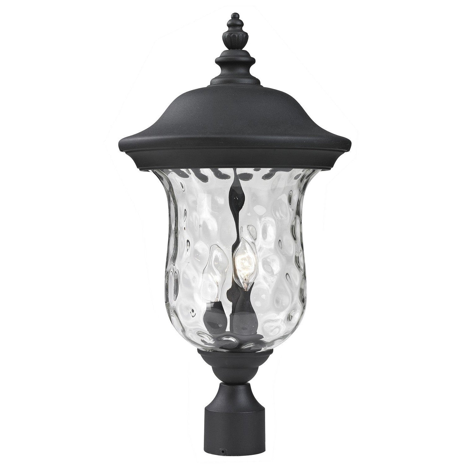 Z-Lite - 533PHM-BK - Two Light Outdoor Post Mount Fixture - Armstrong - Black
