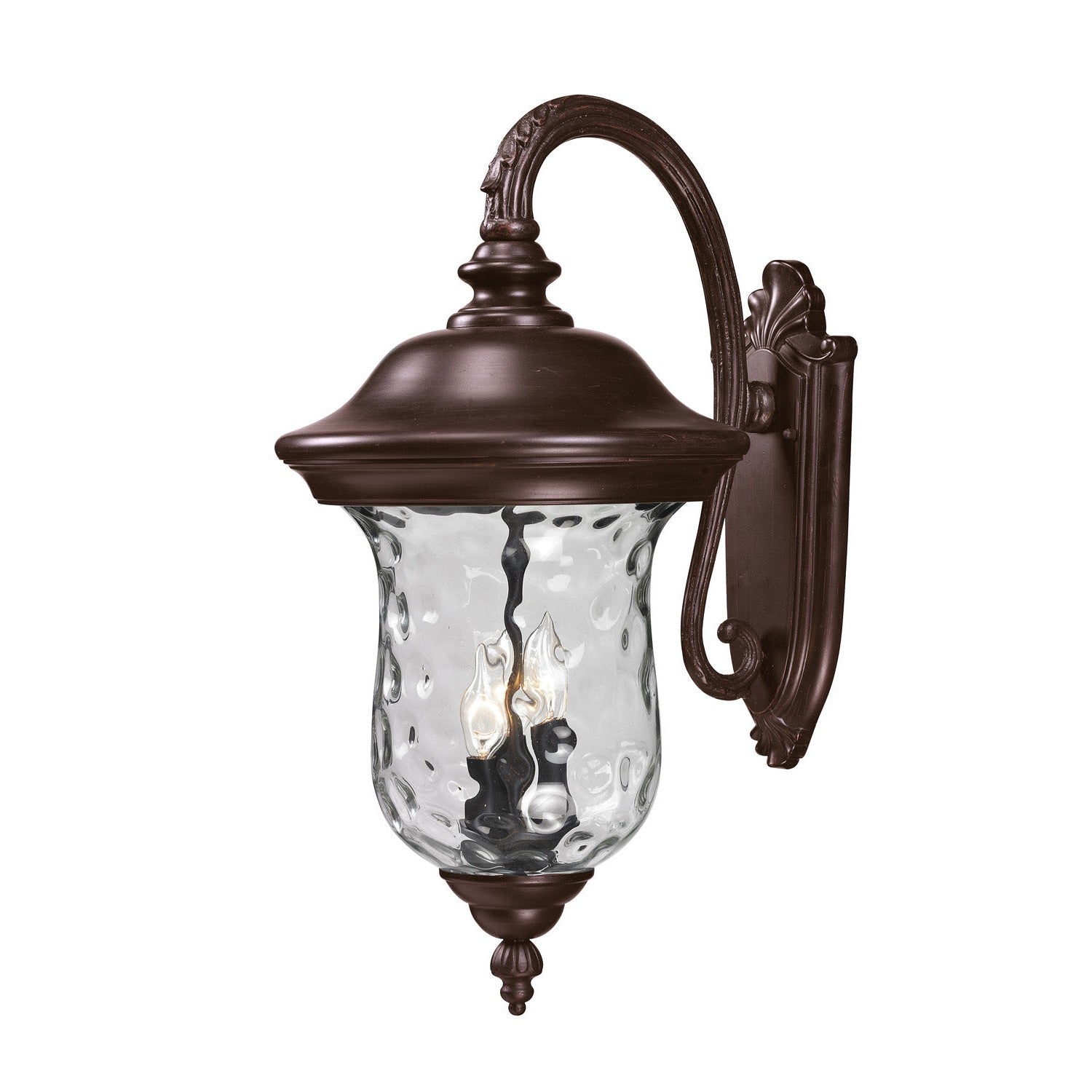 Z-Lite - 534B-RBRZ - Three Light Outdoor Wall Light - Armstrong - Bronze