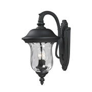 Z-Lite - 534M-BK - Two Light Outdoor Wall Sconce - Armstrong - Black