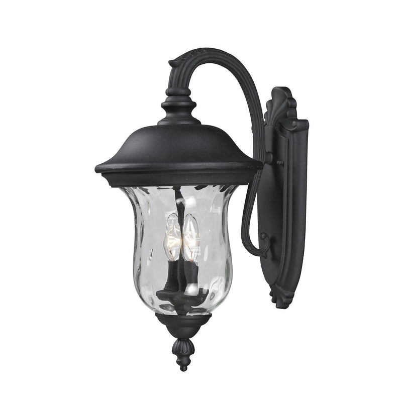 Z-Lite - 534M-BK - Two Light Outdoor Wall Sconce - Armstrong - Black
