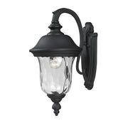 Z-Lite - 534S-BK - One Light Outdoor Wall Light - Armstrong - Black