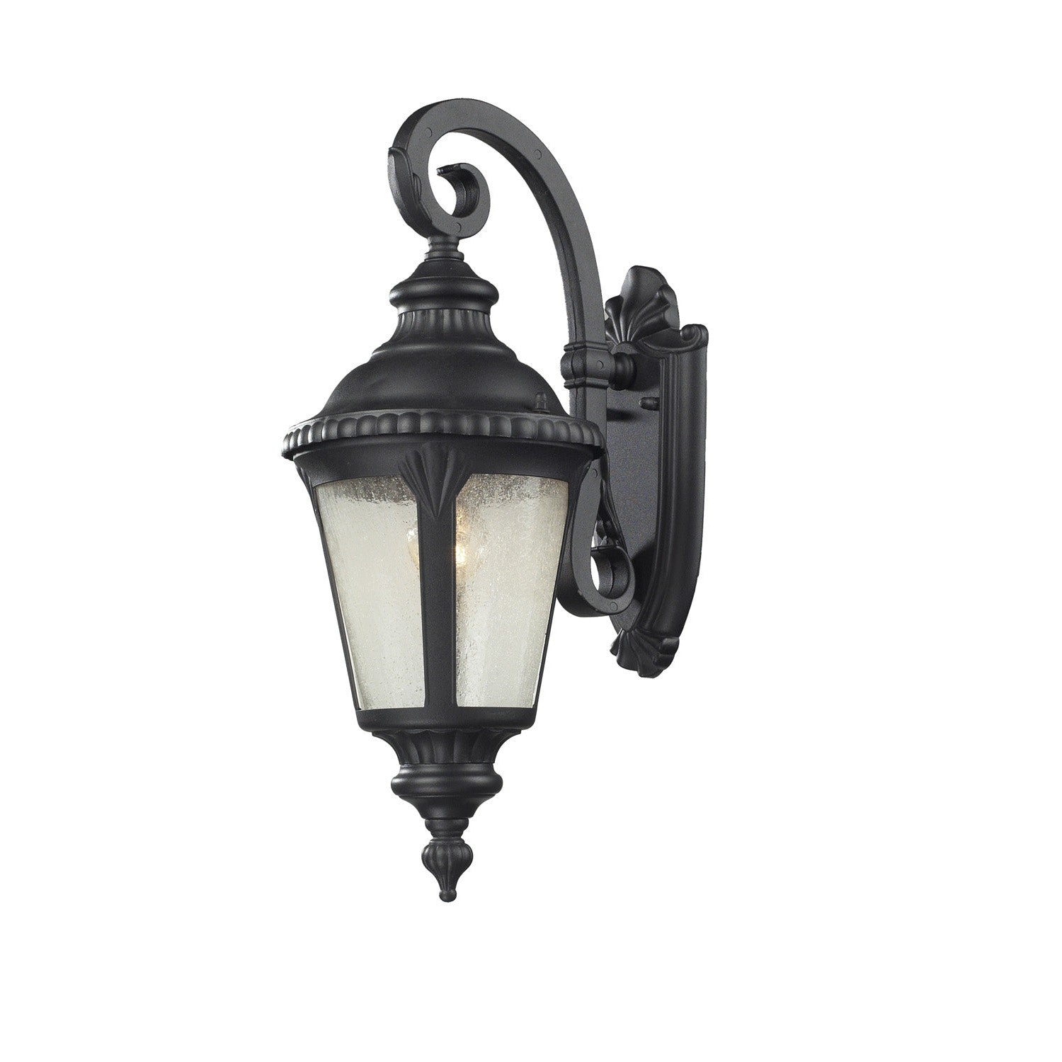 Z-Lite - 545S-BK - One Light Outdoor Wall Light - Medow - Black
