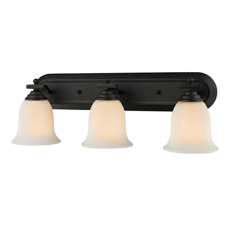 Z-Lite - 703-3V-MB - Three Light Vanity - Lagoon - Matte Black