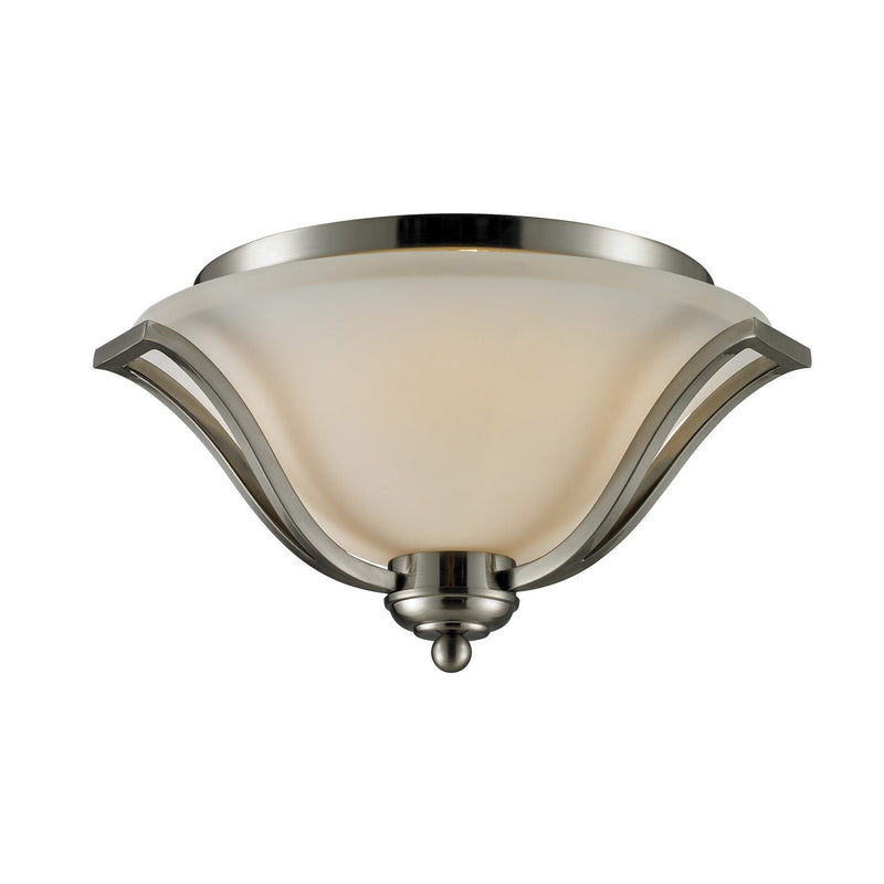 Z-Lite - 704F3-BN - Three Light Flush Mount - Lagoon - Brushed Nickel