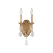 Capital Lighting - 1617AG-CR - Two Light Wall Sconce - Blakely - Antique Gold