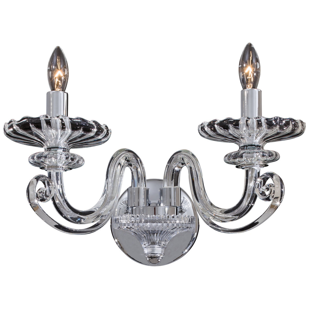 Metropolitan - N9162 - Two Light Wall Sconce - Metropolitan Family - Chrome
