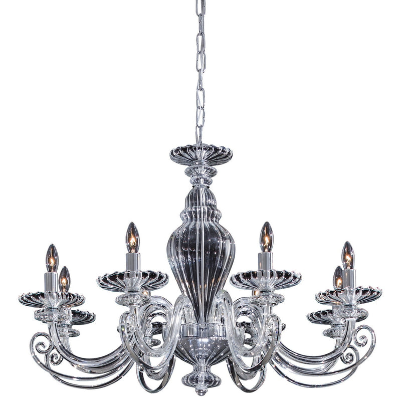 Metropolitan - N9168 - Eight Light Chandelier - Metropolitan Family - Chrome