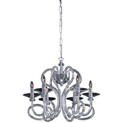 Metropolitan - N9176 - Six Light Chandelier - Metropolitan Family - Chrome