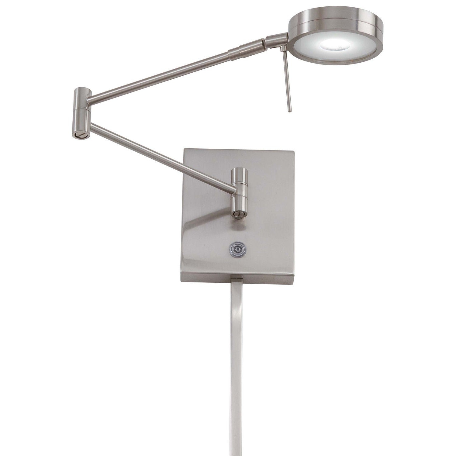 George Kovacs - P4308-084 - LED Swing Arm Wall Lamp - George'S Reading Room - Brushed Nickel