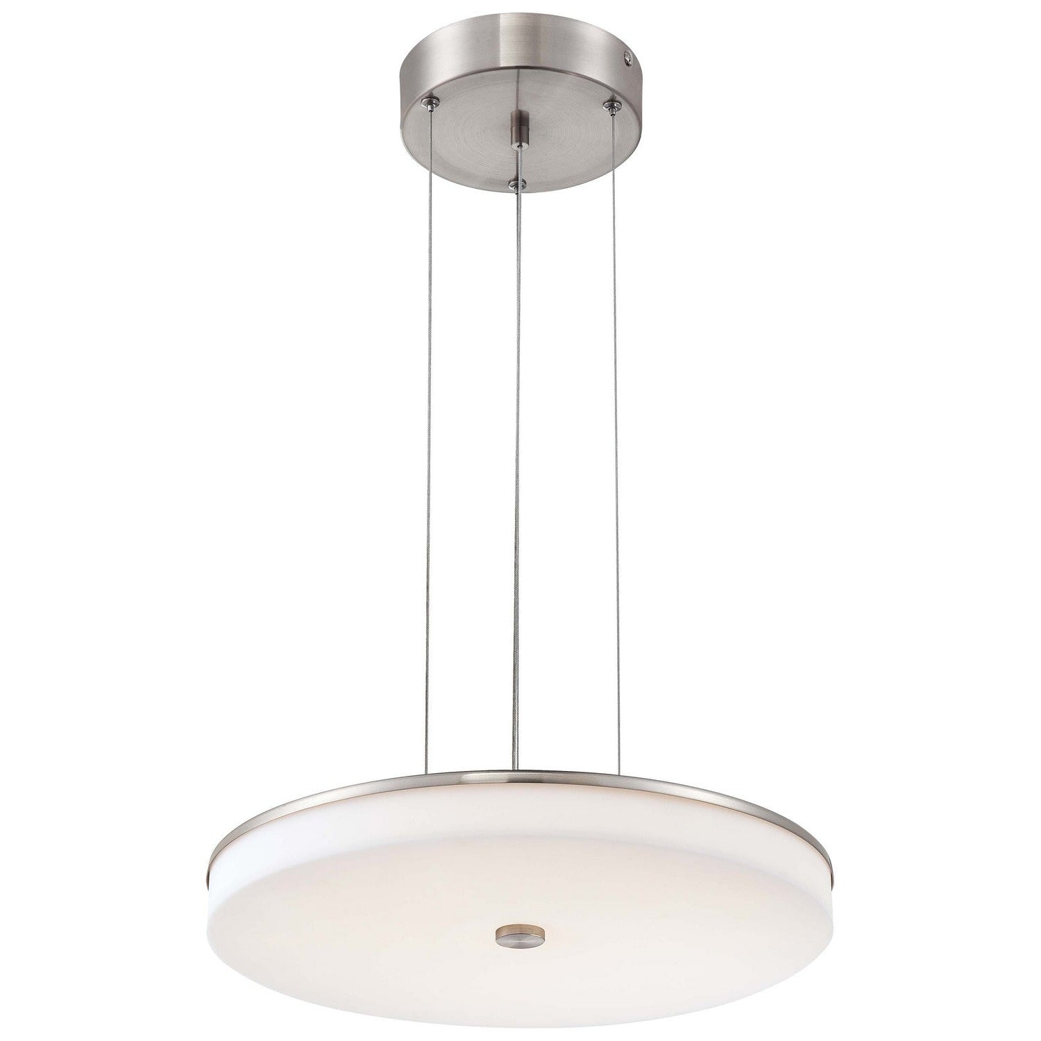 George Kovacs - P951-084-L - LED Pendant - U.H.O. - Brushed Nickel