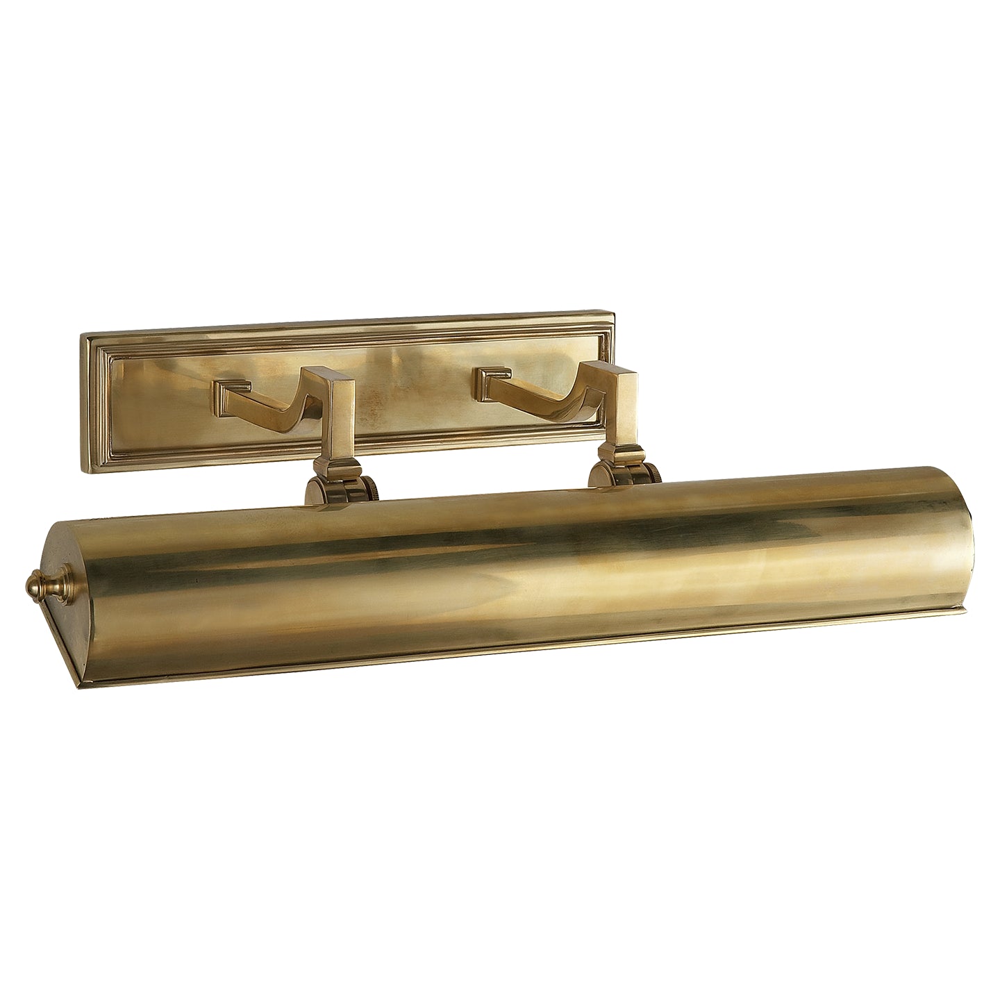 Visual Comfort Signature - AH 2702NB - Two Light Picture Light - Dean Picture Light - Natural Brass